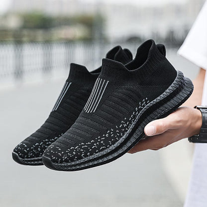 Black Non Slip Breathable Lightweight Orthopedic Sneakers for Men – view 6