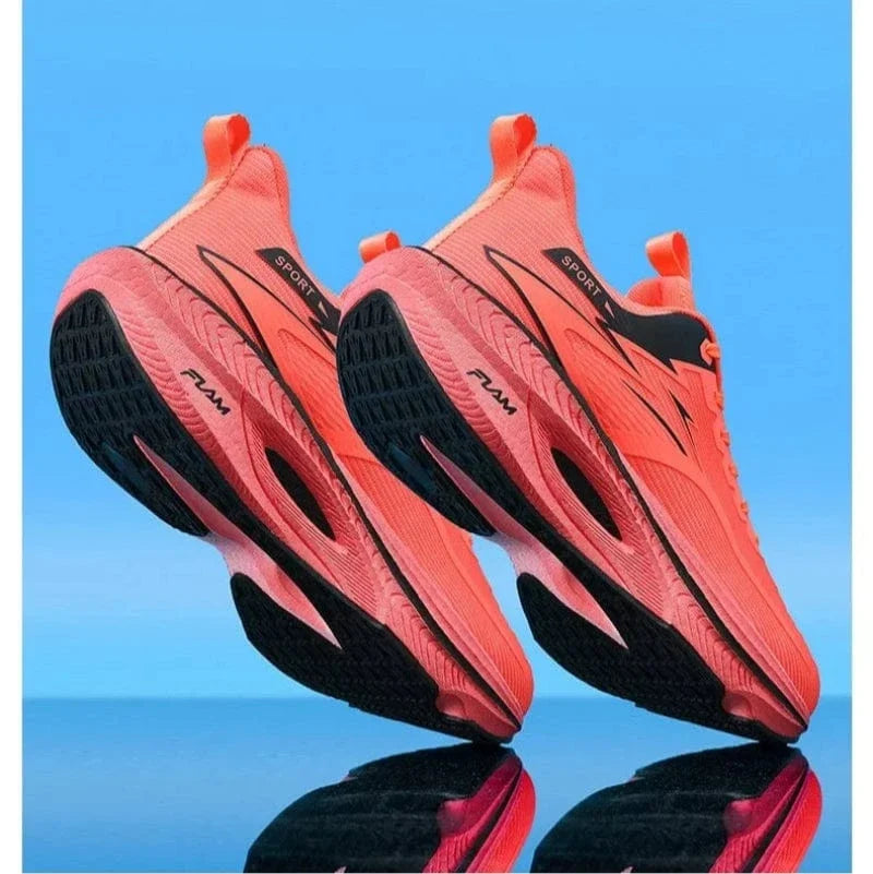Orange Non Slip Adjustable Orthopedic Sneakers for Men – view 3