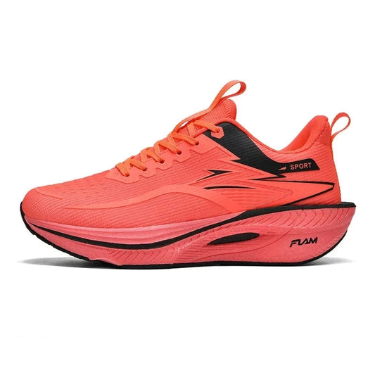Orange Non Slip Adjustable Orthopedic Sneakers for Men
