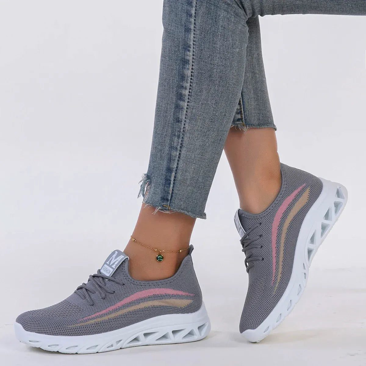 Breathable Mesh Orthopedic Sneakers with Arch Support for Women – view 2