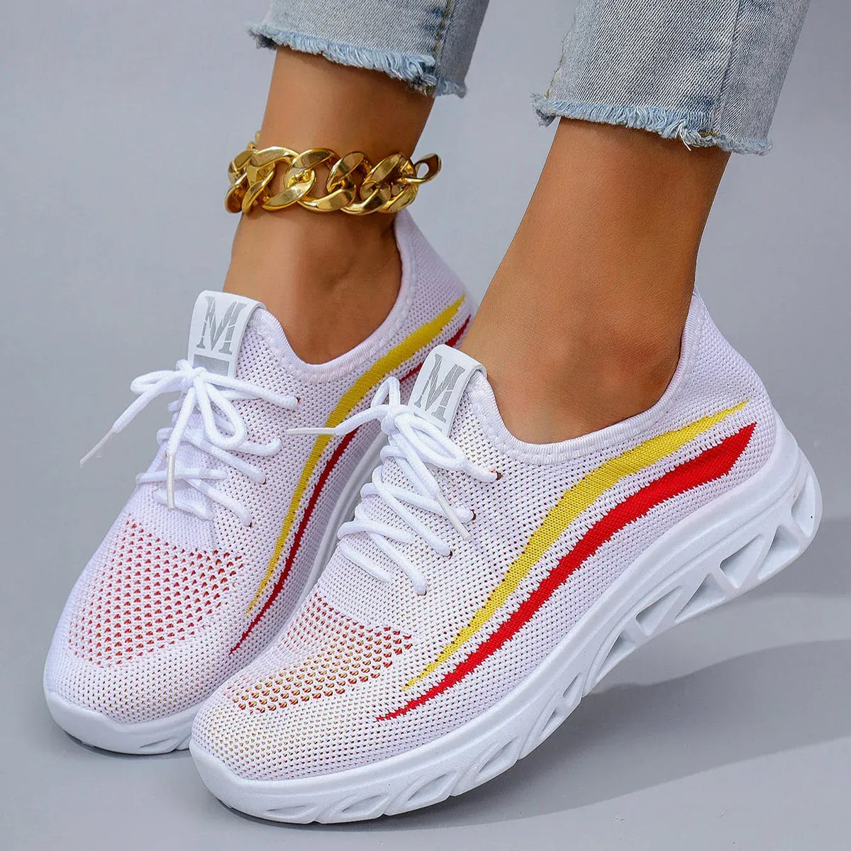 Lightweight Platform Wedge Orthopedic Sneakers for Women – view 3