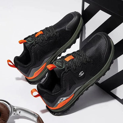 Lace-Up Orthopedic Leather Sneakers for Men – view 10