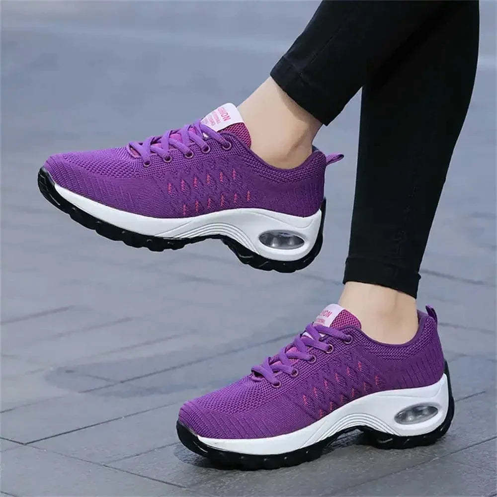 Lightweight Lace-Up Non Slip Orthopedic Sneakers for Women – view 3