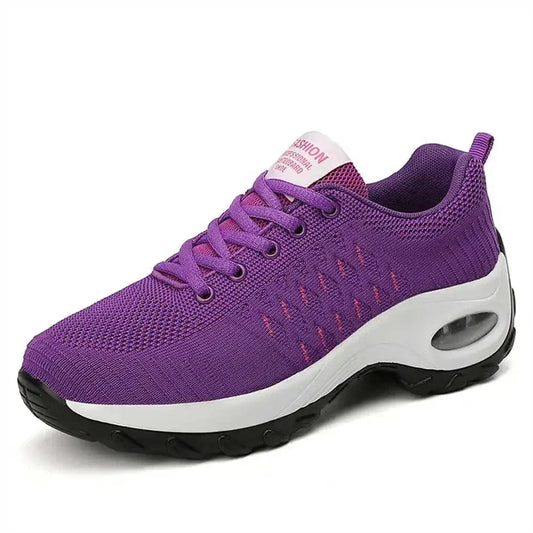 Lightweight Lace-Up Non Slip Orthopedic Sneakers for Women