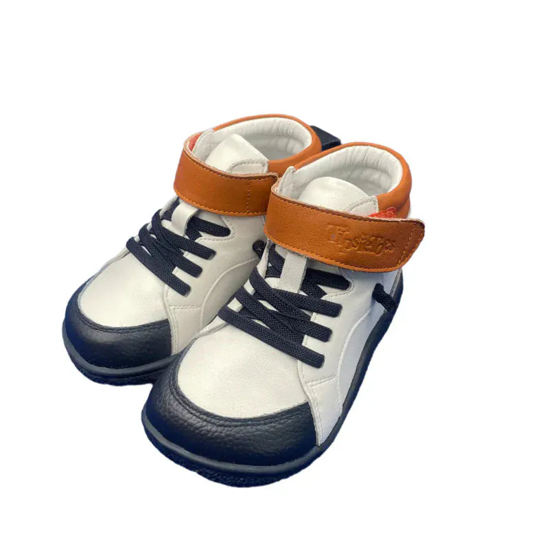 Kids' Lace-Up Short Orthopedic Leather Boots – view 7