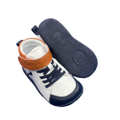 Kids' Lace-Up Short Orthopedic Leather Boots – view 8