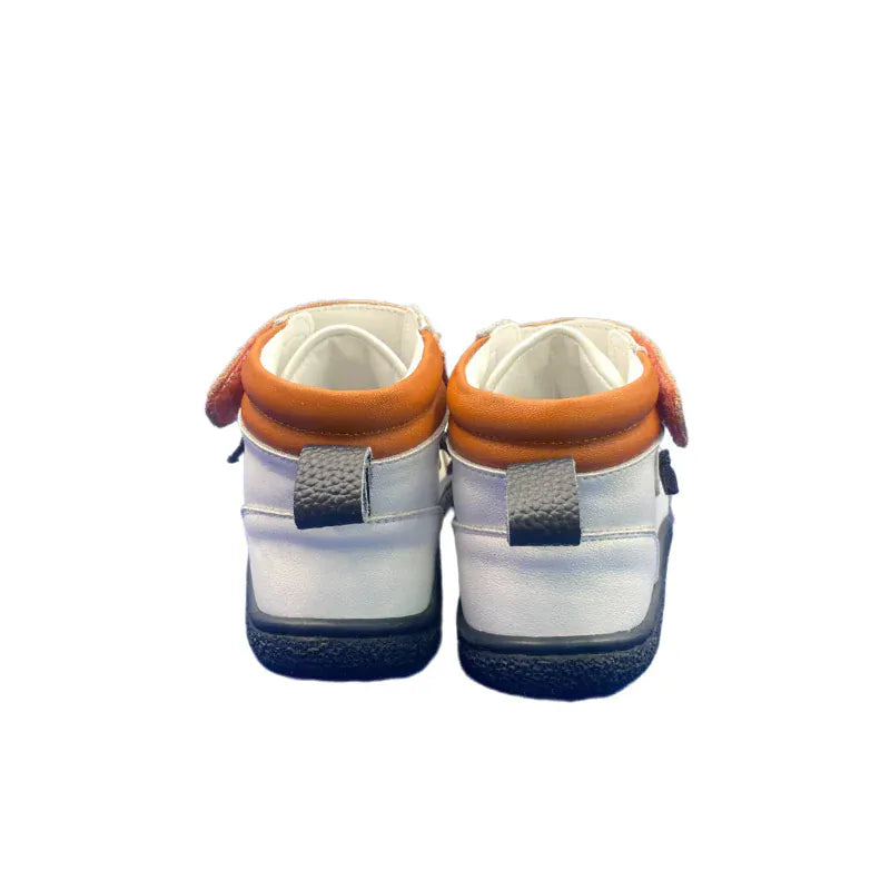 Kids' Lace-Up Short Orthopedic Leather Boots – view 6