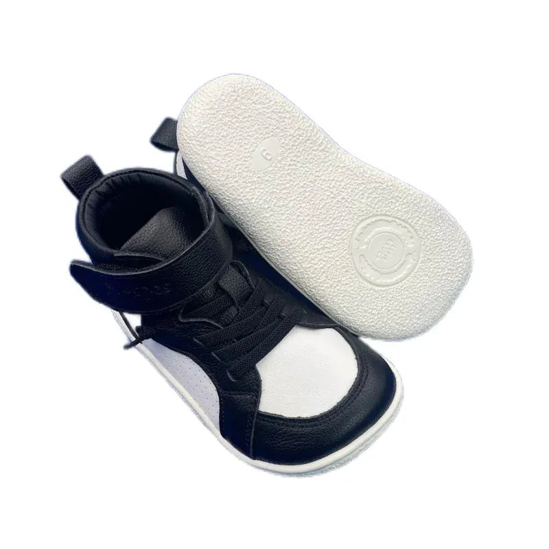 Kids' Lace-Up Short Orthopedic Leather Boots – view 2
