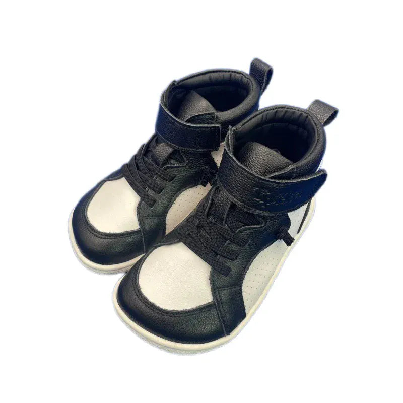 Kids' Lace-Up Short Orthopedic Leather Boots