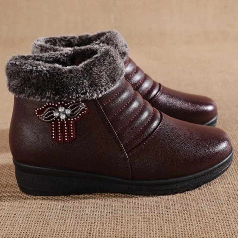 Waterproof Fur-Lined Arch Support Boots for Women – view 11
