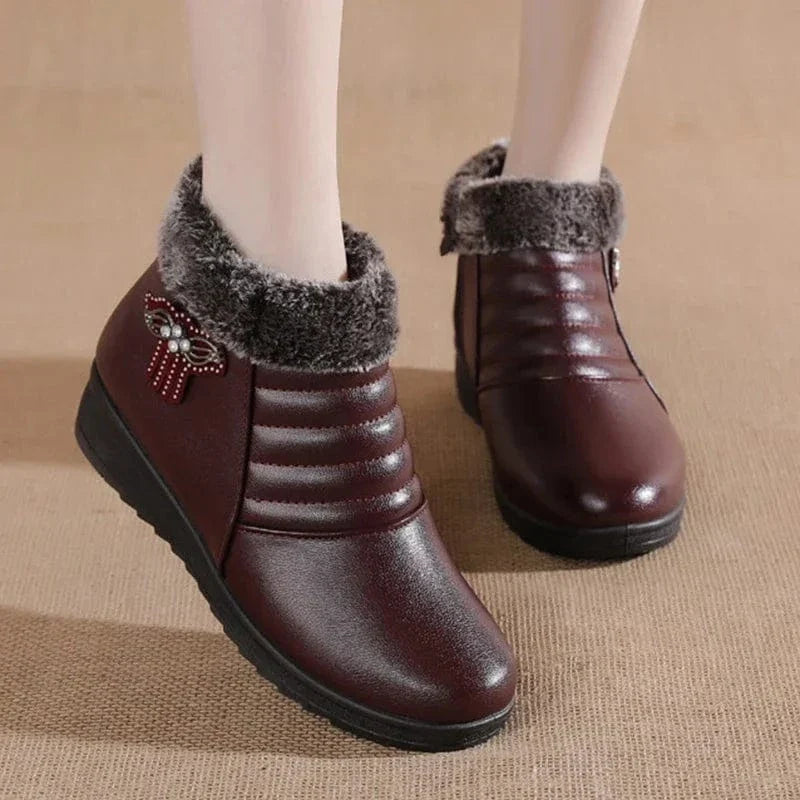 Waterproof Fur-Lined Arch Support Boots for Women – view 10