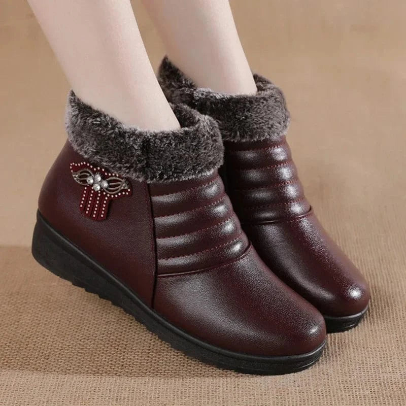Waterproof Fur-Lined Arch Support Boots for Women – view 9