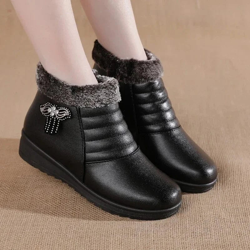 Waterproof Fur-Lined Arch Support Boots for Women – view 4