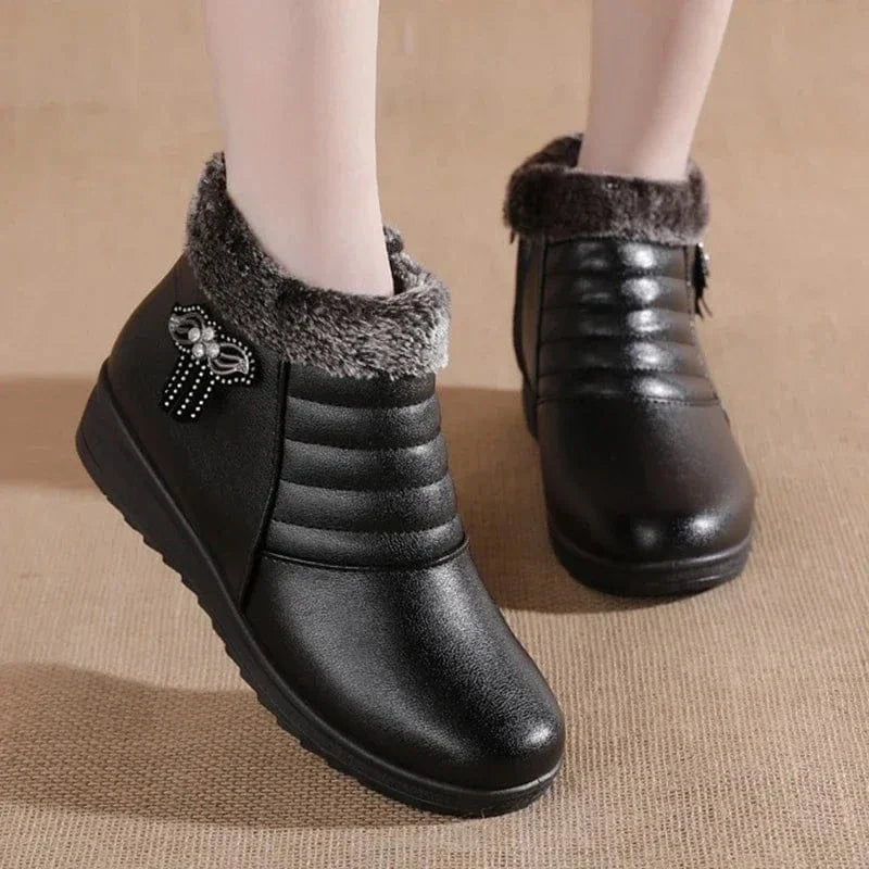 Waterproof Fur-Lined Arch Support Boots for Women – view 2