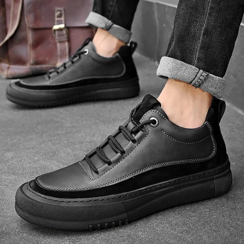 Chunky Leather Arch Support Boots for Men – view 17
