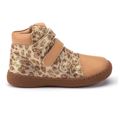 Leopard Print Waterproof Orthopedic Boots for Kids – view 2