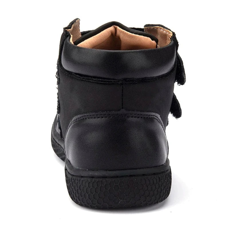 Casual Leather Orthopedic Boots for Kids with Strap Closure – view 3