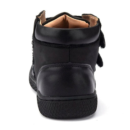 Casual Leather Orthopedic Boots for Kids with Strap Closure – view 3