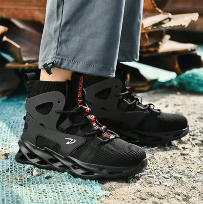 Puncture-Resistant Comfortable Steel Toe Boots for Men – view 12