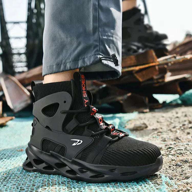 Puncture-Resistant Comfortable Steel Toe Boots for Men – view 8