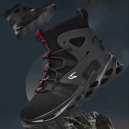 Puncture-Resistant Comfortable Steel Toe Boots for Men – view 7