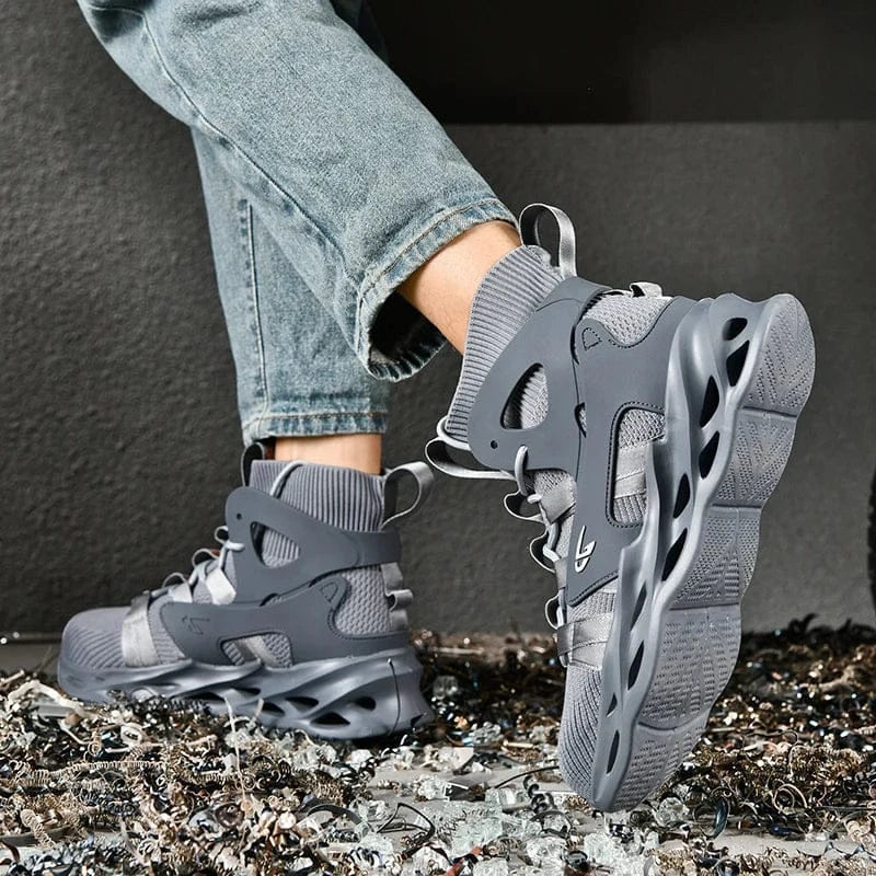 Puncture-Resistant Comfortable Steel Toe Boots for Men – view 4
