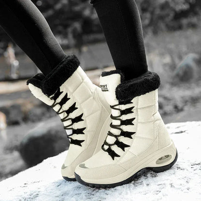 Sporty Orthopedic Waterproof Boots with Plush Lining – view 4
