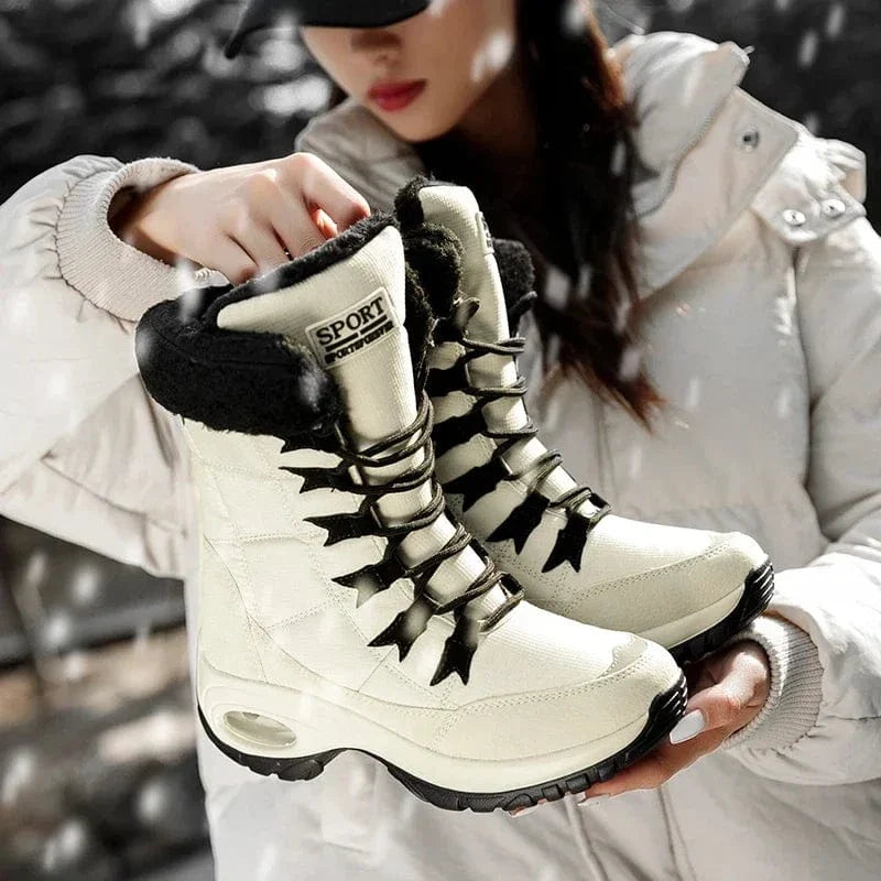 Sporty Orthopedic Waterproof Boots with Plush Lining – view 10