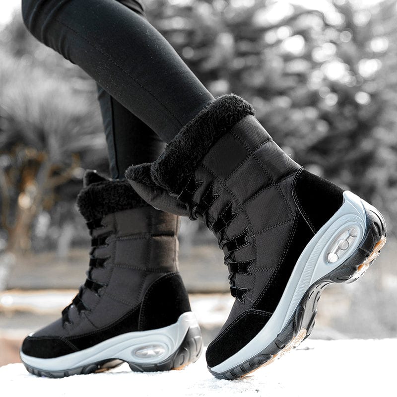 Sporty Orthopedic Waterproof Boots with Plush Lining – view 9