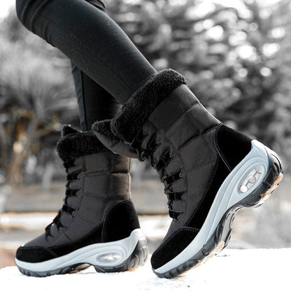 Sporty Orthopedic Waterproof Boots with Plush Lining – view 9