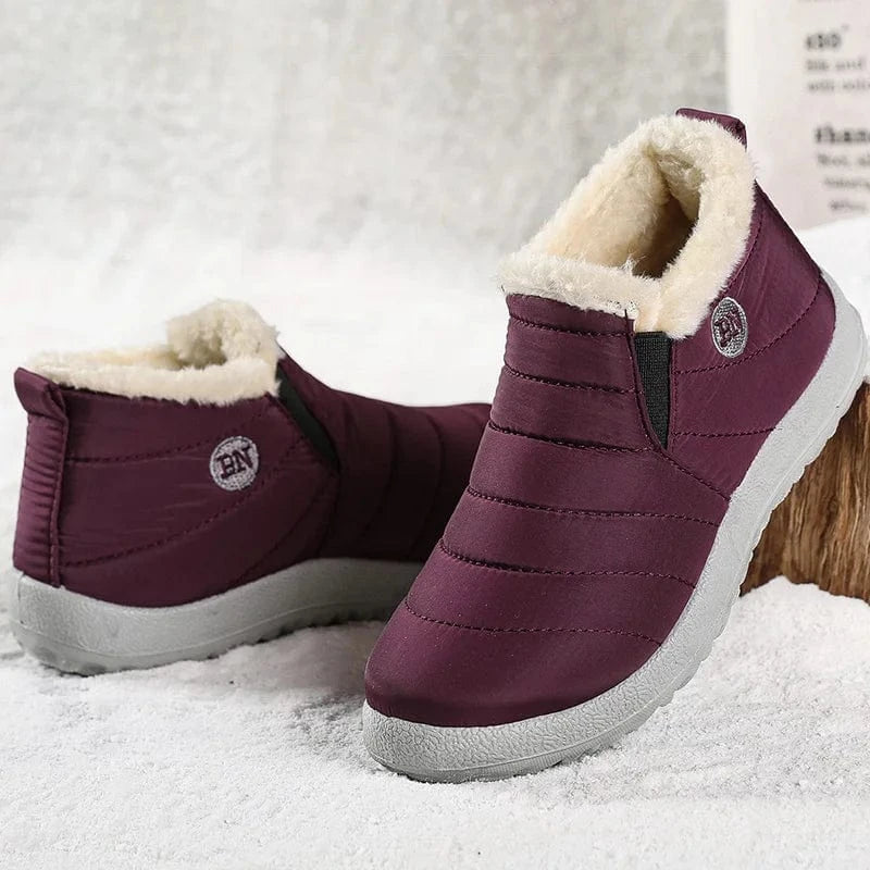 Slip-On Fur-Lined Arch Support Ankle Boots – view 5