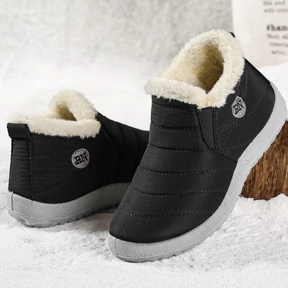 Slip-On Fur-Lined Arch Support Ankle Boots – view 3
