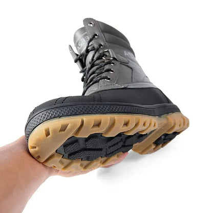 Lace-Up Winter Orthopedic Boots with Thick Flexible Sole – view 2