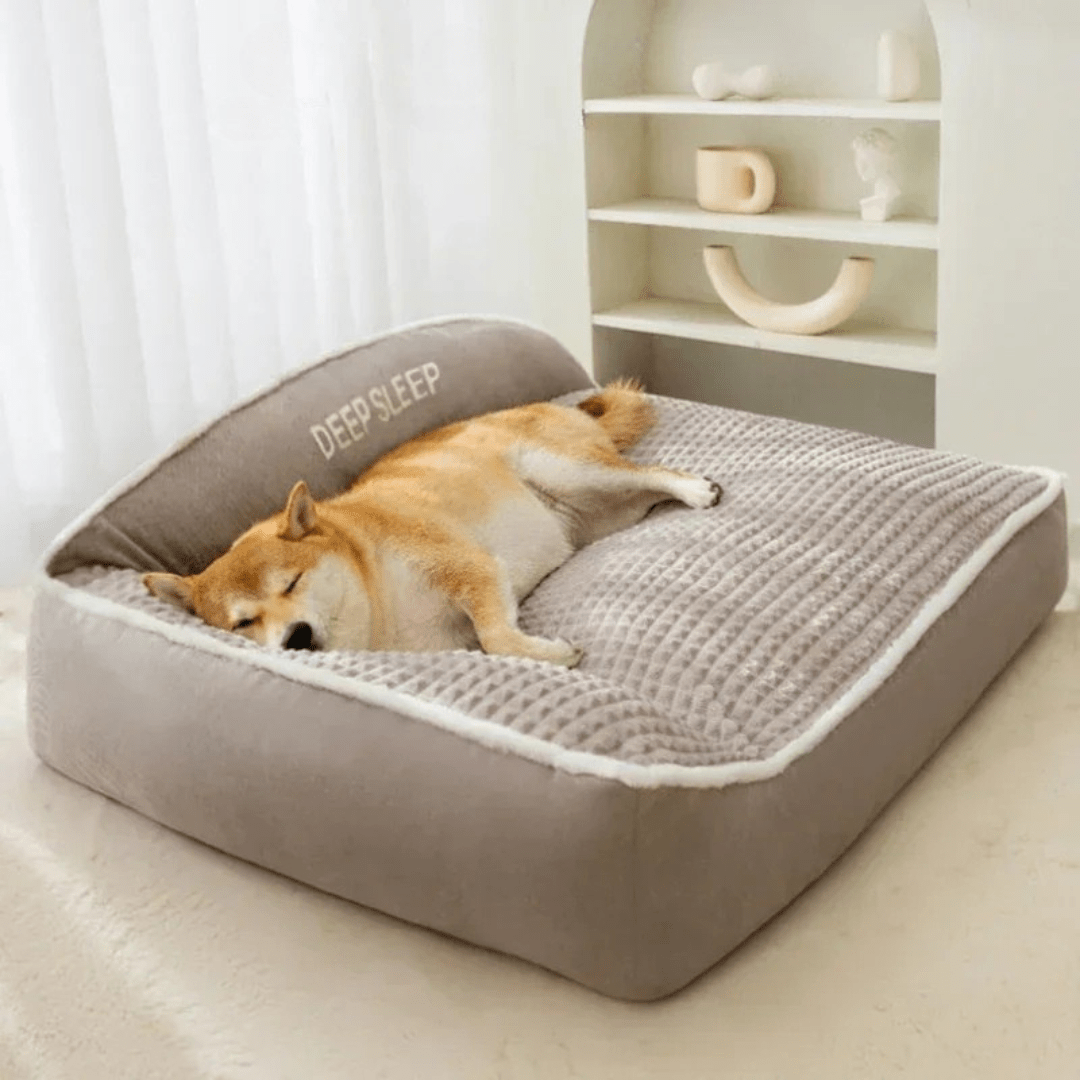 Washable Couch-Style Orthopedic Waterproof Dog Bed