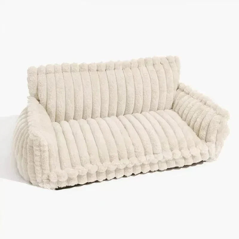 Plush Sofa-Style Fur Lined Orthopedic Dog Bed – view 4