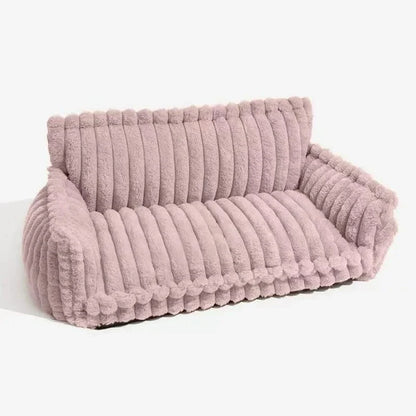 Plush Sofa-Style Fur Lined Orthopedic Dog Bed – view 8