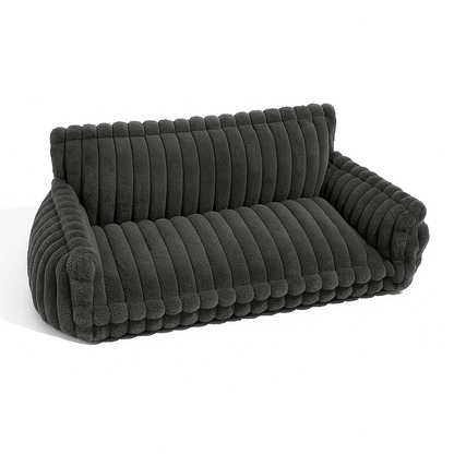 Plush Sofa-Style Fur Lined Orthopedic Dog Bed – view 7