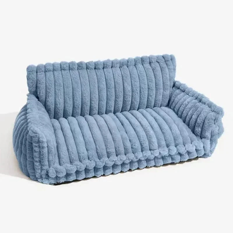 Plush Sofa-Style Fur Lined Orthopedic Dog Bed – view 5