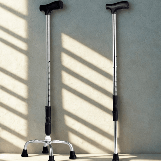 Telescopic Walking Cane with Magnetic Clip