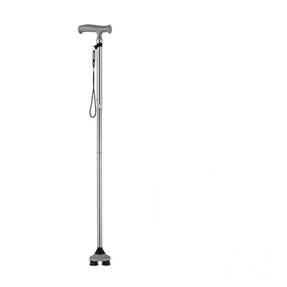 Colorful Folding Walking Cane for Elderly with Spring Base – view 3