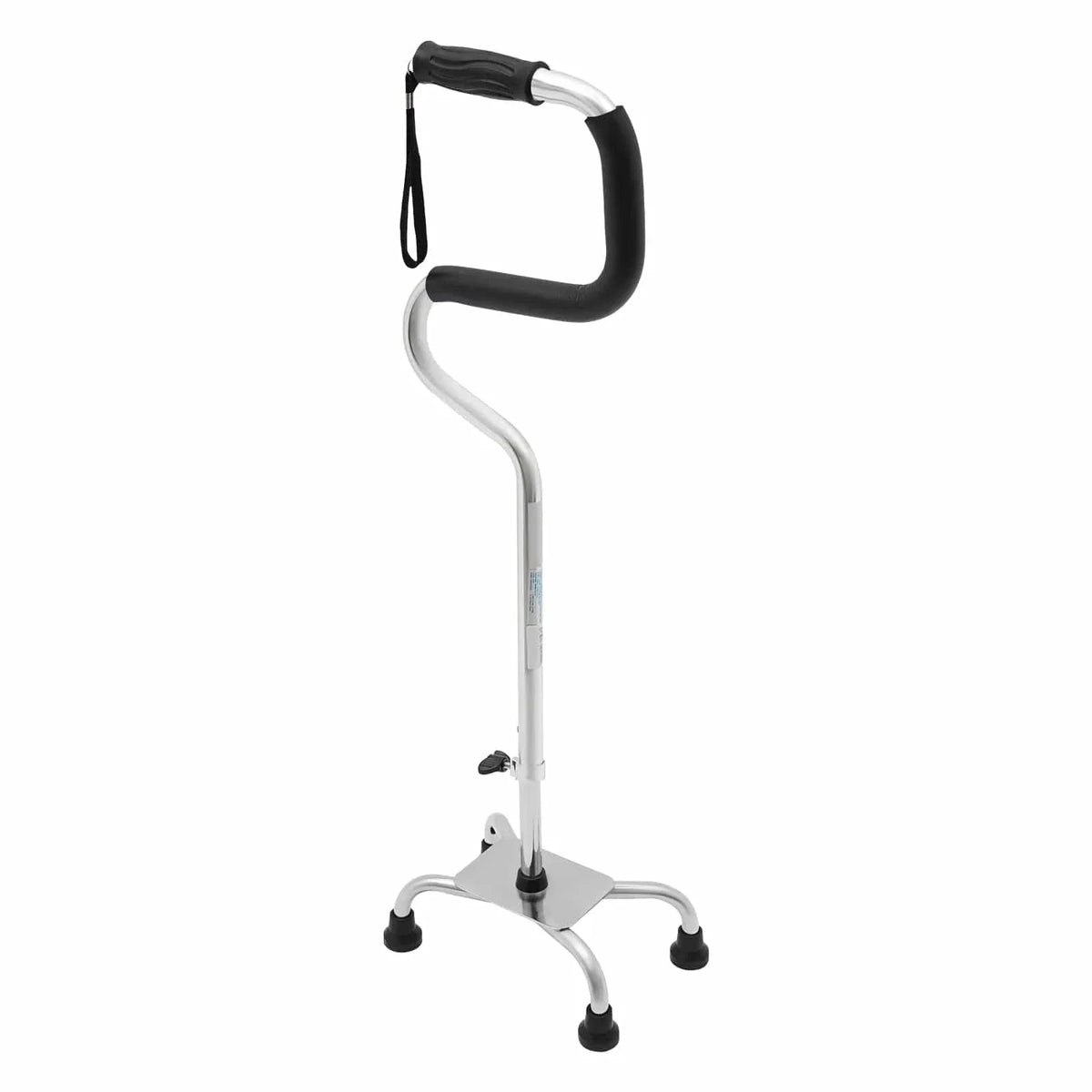 Telescopic Folding Walking Cane with Four-Foot Base – view 4
