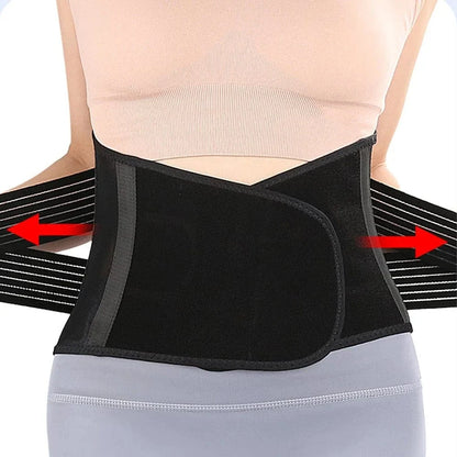 Adjustable Back Brace for Women with Air Mesh Fabric – view 5