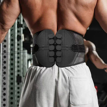 Adjustable Back Brace for Men with Air Mesh Ventilation – view 2