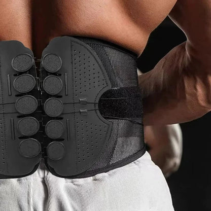 Adjustable Back Brace for Men with Air Mesh Ventilation – view 3