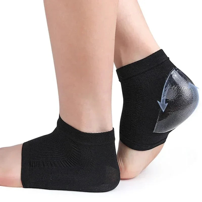 Breathable Gel Orthopedic Socks for Women with Heel Pad