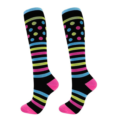Tall Stretch Orthopedic Socks for Women with Fun Patterns – view 6