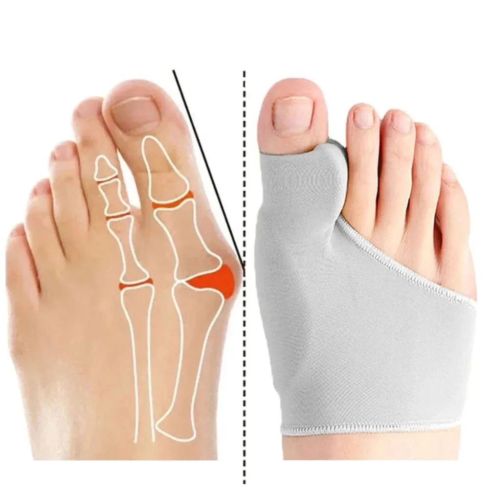 Comfortable Toe Separator Socks for Women with Bunions – view 2
