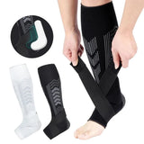 Adjustable Compression Socks for Men with Calf Band