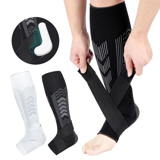 Adjustable Compression Socks for Men with Calf Band