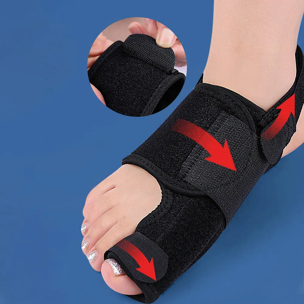 Men's Right-Foot Toe Separator Socks for Bunions